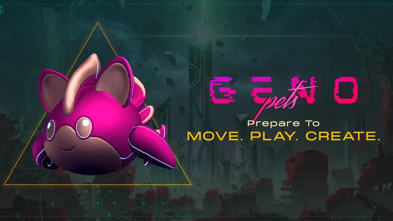 Genopets key art with logo
