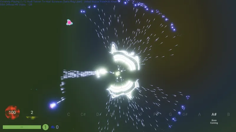 Laser node firing